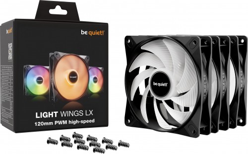 be quiet! Light Wings LX 120 PWM high-speed Black Triple Pac