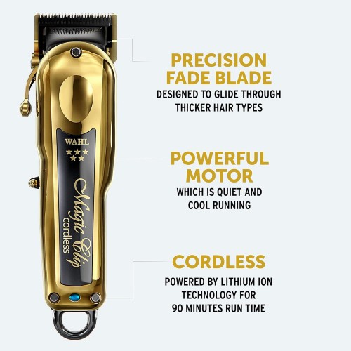 Wahl Gold 5 Star Cordless Magic Clip