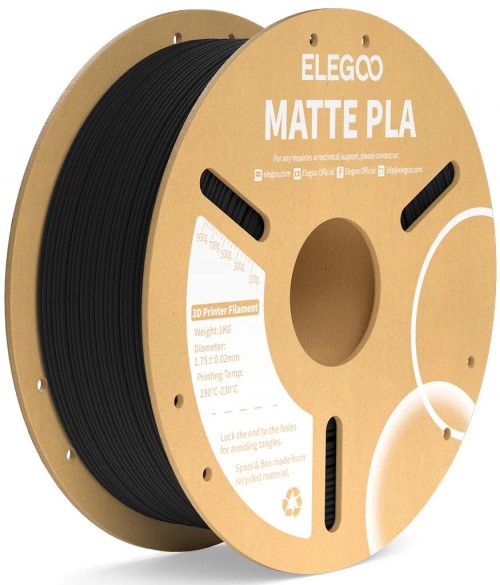 Elegoo PLA Matte Black 1kg