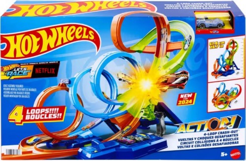 Hot Wheels 4-Loop Crash Out HXR70