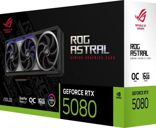 Asus GeForce RTX 5080 ROG Astral OC 16GB GDDR7