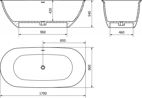 Mexen Siena 170x80 57291708010
