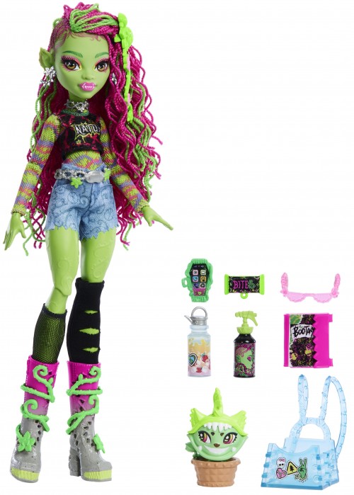 Monster High Venus McFlytrap and Chewlian HRP81