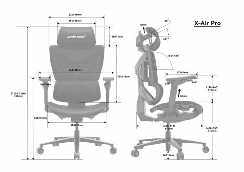 Anda Seat X-Air Pro XL