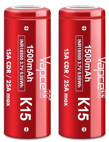 Vapcell INR18500 1500 mAh
