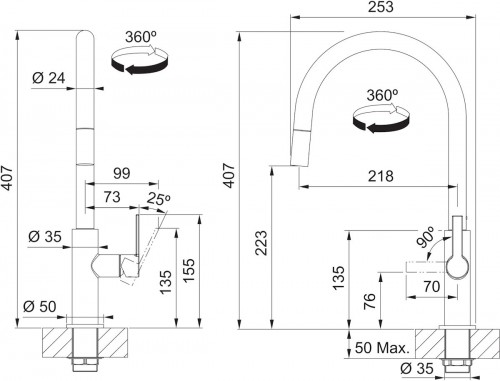 Franke Maris Slim J 115.0728.388