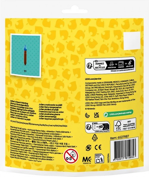 Lego Julians Beach Painting 30703