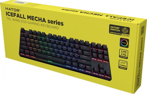 Hator Icefall Mecha TKL Rainbow Wireless