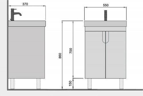Moydodyr Simple 55-U 00-0009269