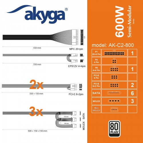 Akyga AK-C2-800
