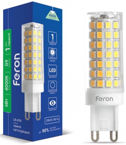 Feron LB-434 6W 4000K G9
