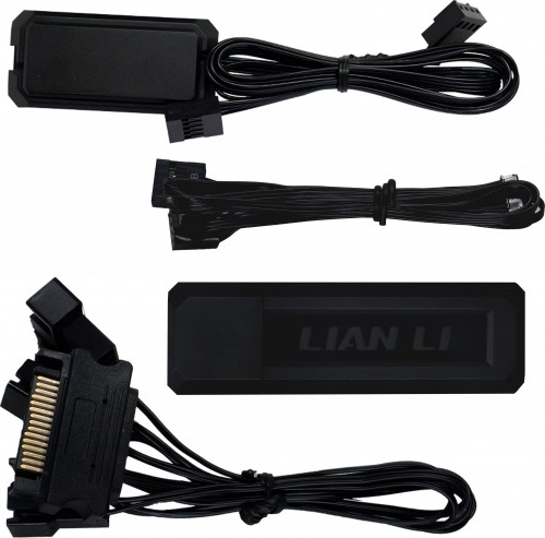Lian Li Uni Fan TL120 LCD Wireless 3-pack Black