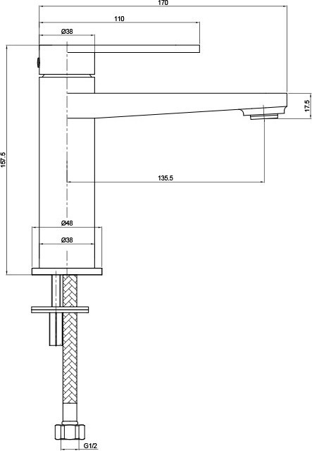 Lavita Cetus Basin Faucet