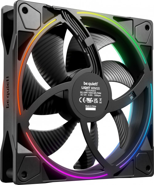 be quiet! Light Wings 140 PWM Reverse Black