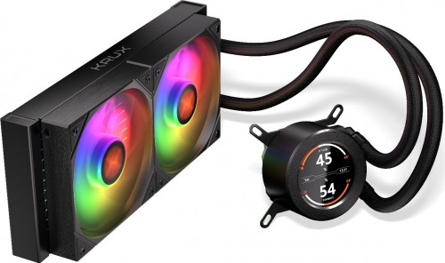 KRUX HydroGlance 240 ARGB LCD Black