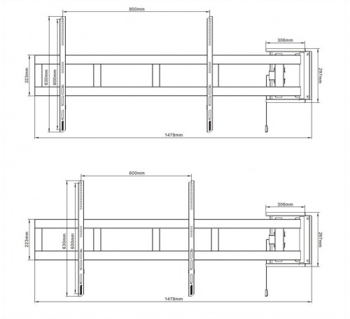 Multibrackets MB2654