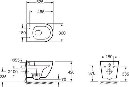 Devit Aero Vortex Flush 3810830