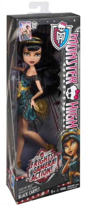 Monster High Frights! Camera! Action! Cleo de Nile BDF25