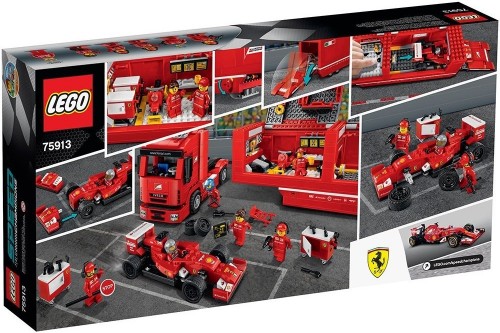 Lego F14 T & Scuderia Ferrari Truck 75913
