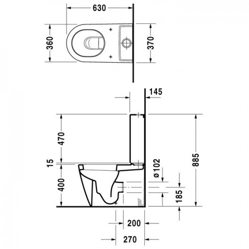 Duravit Starck 2 214509