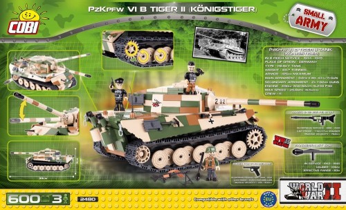 COBI PzKpfw VI B Tiger II 2480
