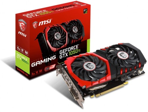 MSI GTX 1050 TI Gaming 4G