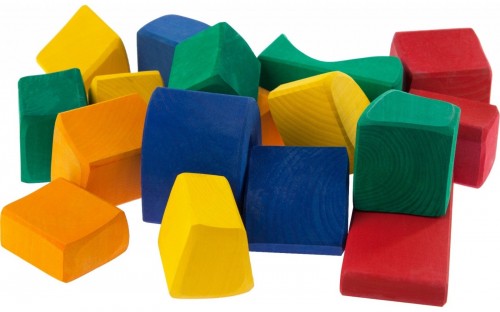 Nic Building Blocks Large Colored 523287