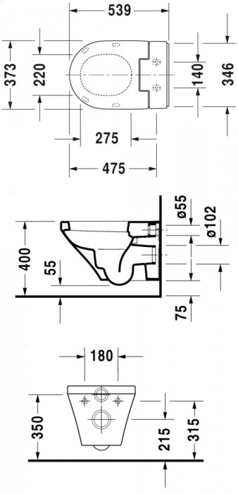 Duravit DuraStyle 455209