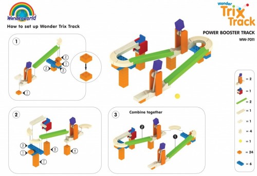 Wonderworld Power Booster Track WW-7011
