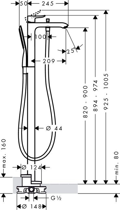 Hansgrohe Metris 31471