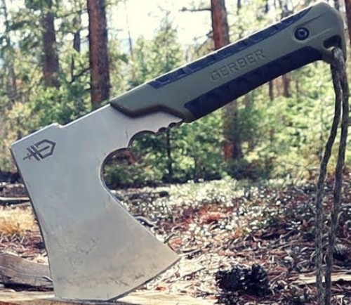 Gerber Pack Hatchet Camping Axe Sage