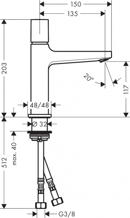 Hansgrohe Metropol 32571