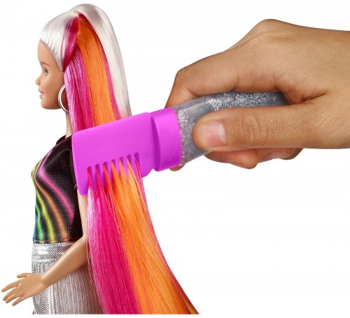 Barbie Rainbow Sparkle Hair FXN96