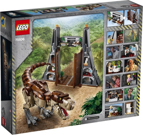 Lego Jurassic Park T. Rex Rampage 75936
