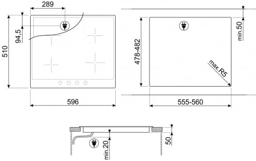 Smeg SI764AOM