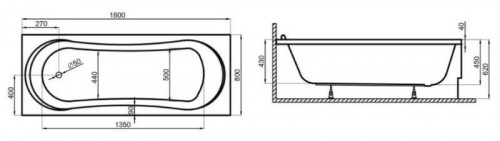 Polimat Gracja 180x80