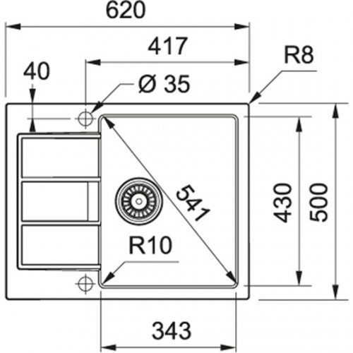 Franke Sirius SID 611-62