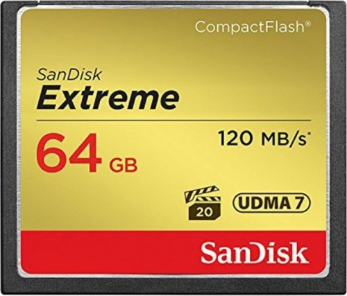 SanDisk Extreme CompactFlash 120MB/s