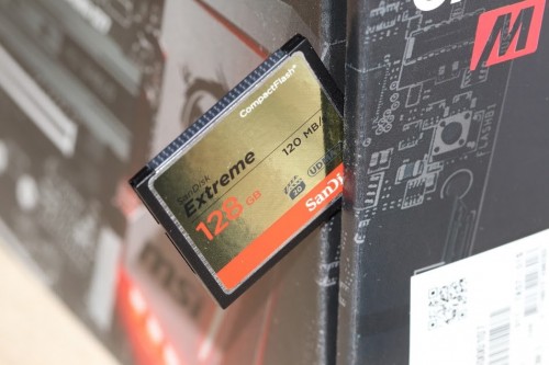 SanDisk Extreme CompactFlash 120MB/s