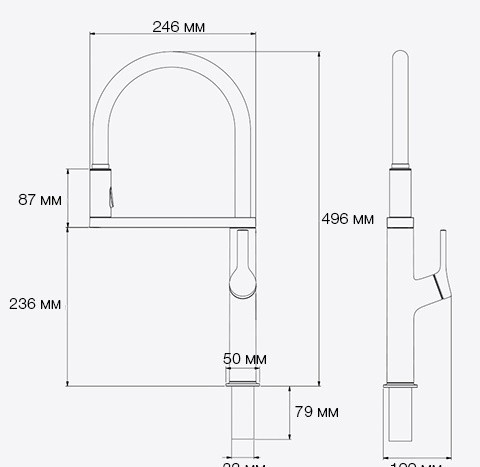 Xiaomi Diiib U Yue Kitchen Faucet DXCF002