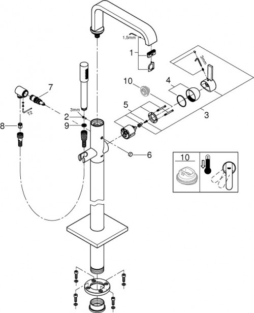 Grohe Allure 32754002