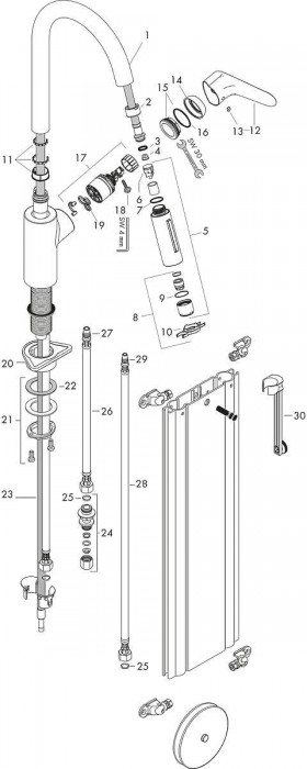 Hansgrohe Focus M41 73880000