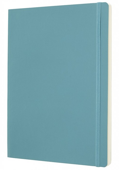 Moleskine Plain Notebook A4 Soft Blue