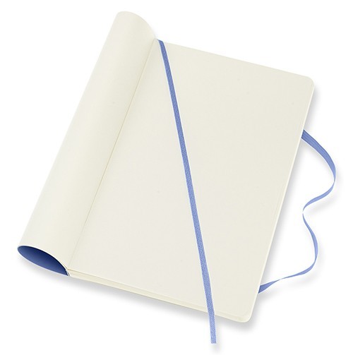 Moleskine Plain Notebook Large Soft Blue