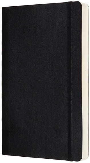 Moleskine Plain Notebook Large Soft Black