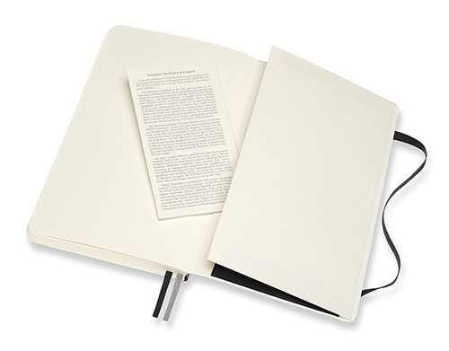 Moleskine Ruled Notebook Expanded Soft Black