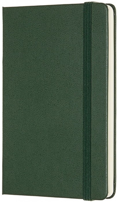 Moleskine Ruled Notebook Pocket Green