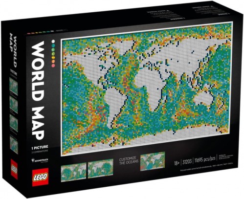 Lego World Map 31203