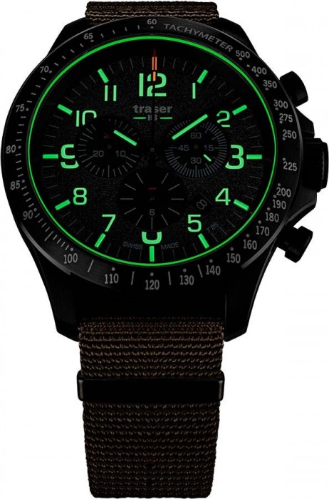 Traser P67 Officer Pro Chronograph Khaki 109459