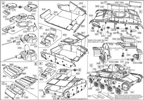 Ace Soviet Light Tank T-60 (1:72)
